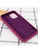 Чехол Silicone Case Full Protective (AA) для Apple iPhone 13 (6.1") Бордовый / Maroon