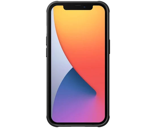 TPU+PC чехол Nillkin Textured Pro для Apple iPhone 13 (6.1") Черный