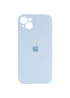 Чехол Silicone Case Full Camera Protective (AA) для Apple iPhone 13 (6.1") Голубой / Sweet Blue
