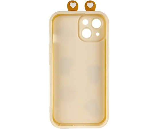 Чехол TPU Toys Case with Ears для Apple iPhone 13 (6.1") Sand