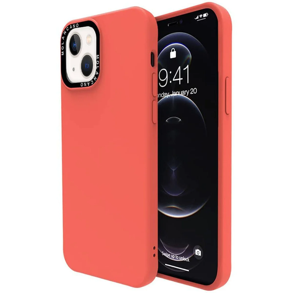 TPU чехол Molan Cano MIXXI для Apple iPhone 13 (6.1") Розовый