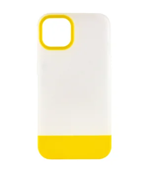 Чехол TPU+PC Bichromatic для Apple iPhone 13 (6.1") Matte / Yellow