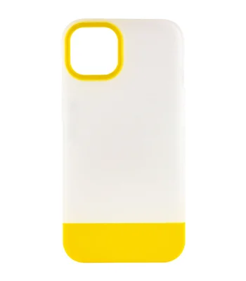 Чохол TPU+PC Bichromatic для Apple iPhone 13 (6.1") Matte / Yellow