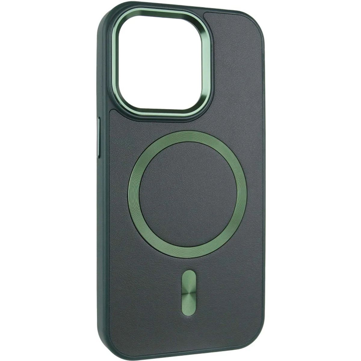 Шкіряний чохол SnapCase with MagSafe для Apple iPhone 13 / 14 (6.1") Green