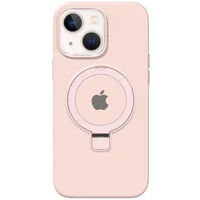 Чехол Silicone Case Full Protective with Ring для Apple iPhone 13 / 14 (6.1") Pink
