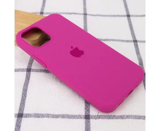 Чехол Silicone Case Full Protective (AA) для Apple iPhone 13 (6.1") Малиновый / Dragon Fruit