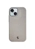 Чохол PC+Leather SGP with MagSafe для Apple iPhone 13 (6.1") Grey