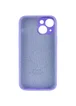Чехол Silicone Case Full Camera Protective (AA) для Apple iPhone 13 (6.1") Сиреневый / Dasheen