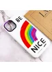 TPU+PC чехол Funny pictures with MagSafe для Apple iPhone 13 (6.1") Be Nice