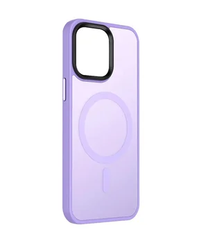 Чехол Ummi Colorful with MagSafe для Apple iPhone 13 (6.1") Сиреневый / Light Purple