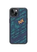 TPU+PC чехол Nillkin Striker для Apple iPhone 13 (6.1") Blue / Green