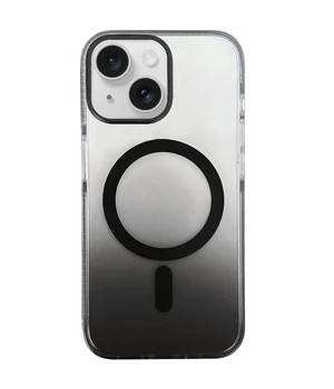 Чехол TPU+PC Phantom with MagSafe для Apple iPhone 13 / 14 (6.1") Black