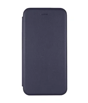 Шкіряний чохол-книжка Classy для Apple iPhone 13 (6.1") Темно-синій