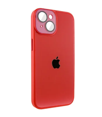 Чохол TPU+Glass Sapphire Midnight для Apple iPhone 13 (6.1") Червоний / Red