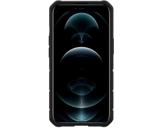 TPU+PC чехол Nillkin CamShield Armor no logo (шторка на камеру) для Apple iPhone 13 (6.1") Синий