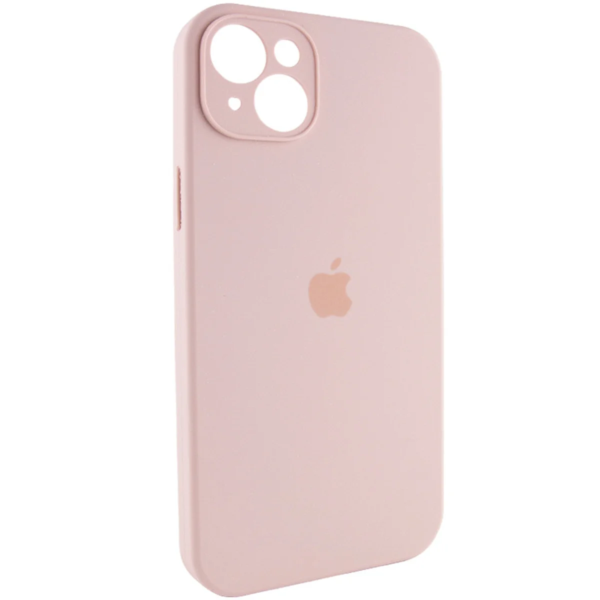 Чехол Silicone Case Full Camera Protective (AA) для Apple iPhone 13 (6.1") Розовый / Pink Sand / PVH