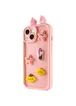 Чехол TPU Toys Case with Ears для Apple iPhone 13 (6.1") Light Pink