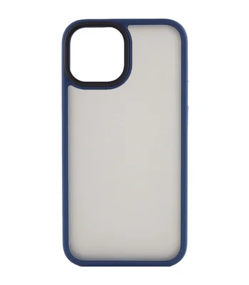 TPU + PC чохол Metal Buttons для Apple iPhone 13 (6.1 ") Синій