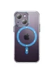 Чохол TPU+PC Colorful with MagSafe для Apple iPhone 13 (6.1") Blue
