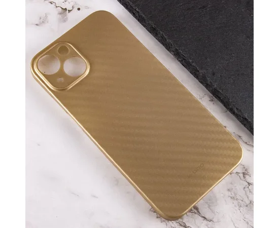 Чехол K-DOO Air carbon Series для Apple iPhone 13 (6.1") Sunset Gold