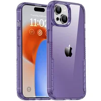 Чехол TPU+PC Multi-Color для Apple iPhone 13 (6.1") Purple