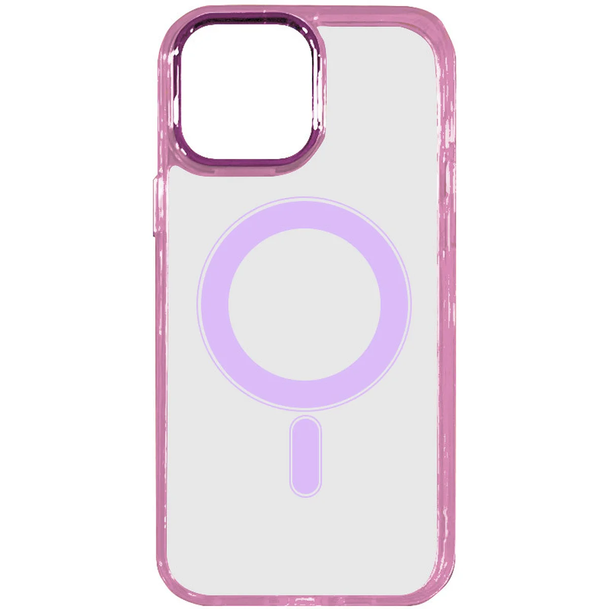 Чехол TPU Iris with MagSafe для Apple iPhone 13 (6.1") Розовый