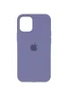 Чехол Silicone Case Full Protective (AA) для Apple iPhone 13 (6.1") Серый / Lavender Gray