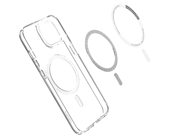 Чохол SGP Ultra Hybrid (MagFit) для Apple iPhone 13 (6.1") Прозорий