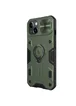 TPU+PC чехол Nillkin CamShield Armor no logo (шторка на камеру) для Apple iPhone 13 (6.1") Зеленый