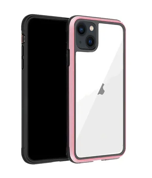 Чохол PC+TPU+Metal K-DOO Ares для Apple iPhone 13 (6.1") Рожевий