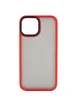 TPU+PC чохол Metal Buttons для Apple iPhone 13 (6.1") Червоний