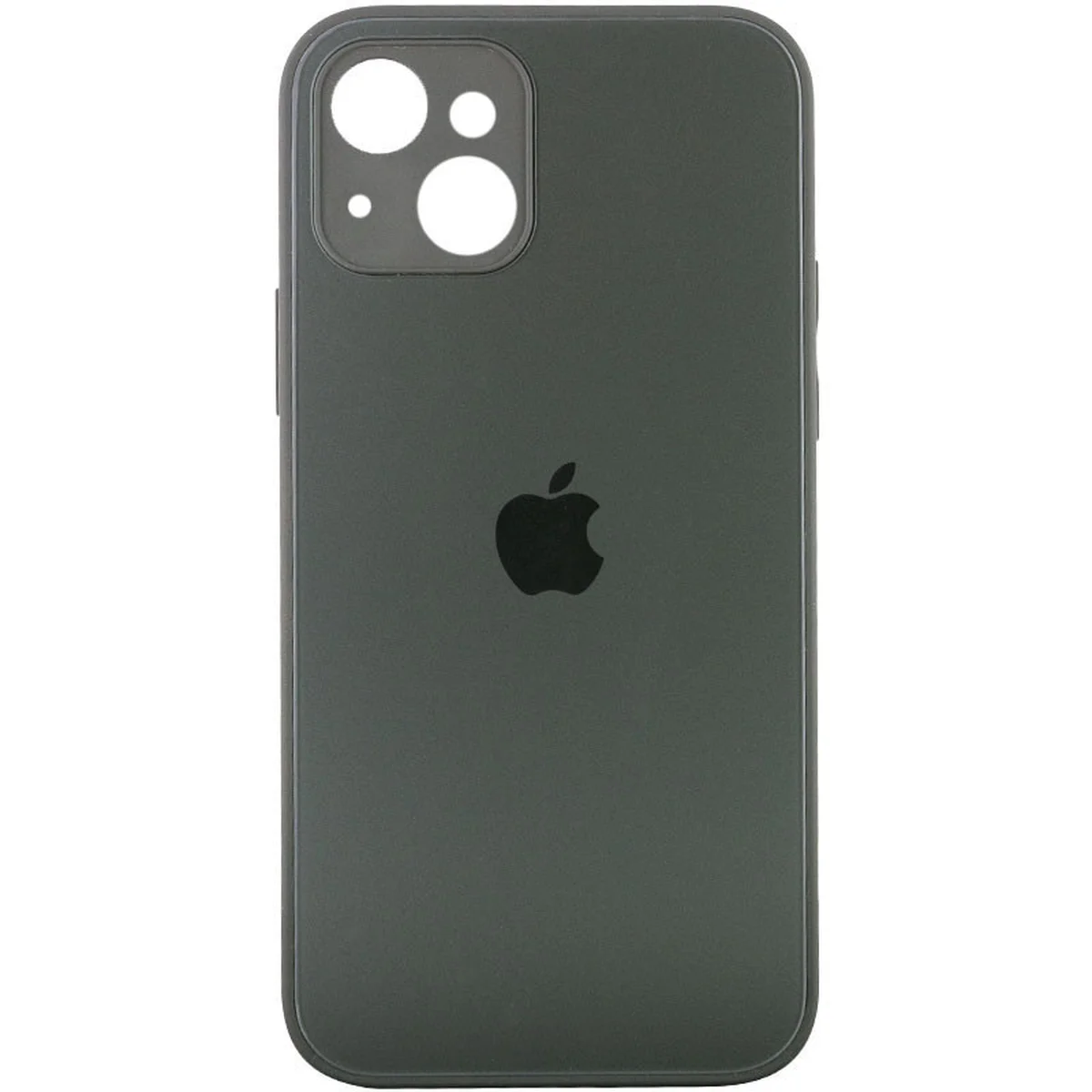 TPU+Glass чохол Matte Candy Full camera для Apple iPhone 13 (6.1") Зелений