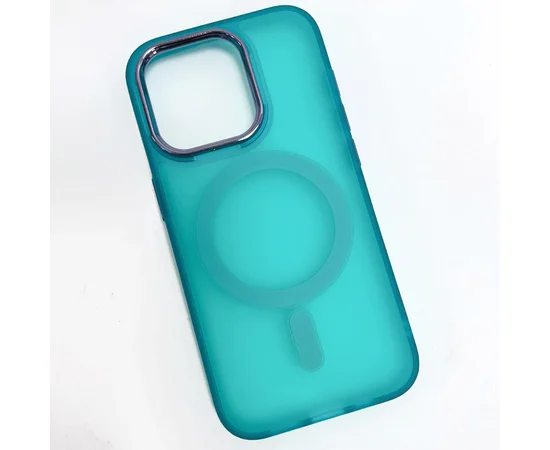 Чохол TPU+PC Lily with MagSafe для Apple iPhone 13 (6.1") Green