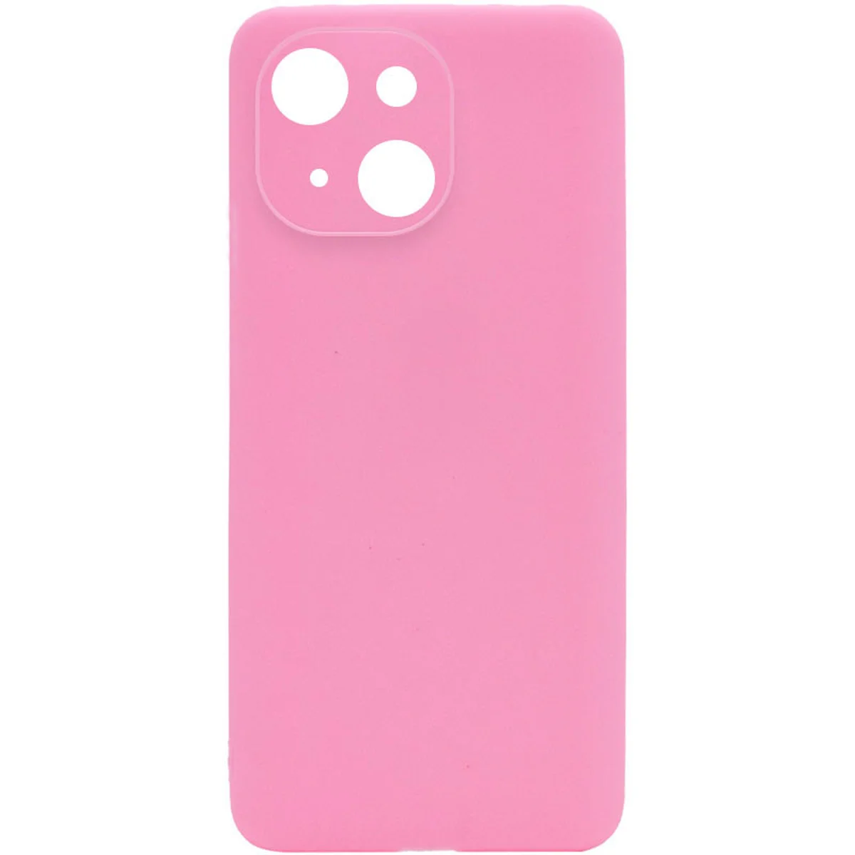 Силіконовий чохол Candy для Apple iPhone 13 (6.1") Рожевий