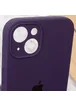 Чохол Silicone Case Full Camera Protective (AA) Apple iPhone 13 (6.1") Фіолетовий / Elderberry
