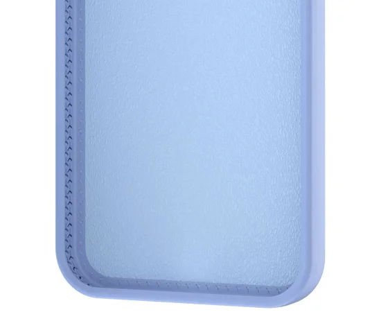 Чехол Silicone Case Full Protective NO LOGO with Ring для Apple iPhone 13 / 14 (6.1") Blue