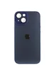 Чехол TPU+Glass Sapphire Midnight для Apple iPhone 13 (6.1") Синий / Deep navy