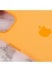 Чехол Silicone case (AAA) full with Magsafe and Animation для Apple iPhone 13 (6.1") Оранжевый / Marigold