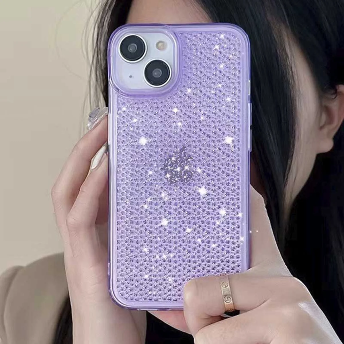 Чехол TPU Shine для Apple iPhone 13 / 14 (6.1") Purple