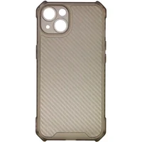 Чохол TPU Ease Carbon для Apple iPhone 13 (6.1") Чорний / Прозорий