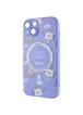 TPU+PC чехол Secret Garden with MagSafe для Apple iPhone 13 (6.1") Lilac