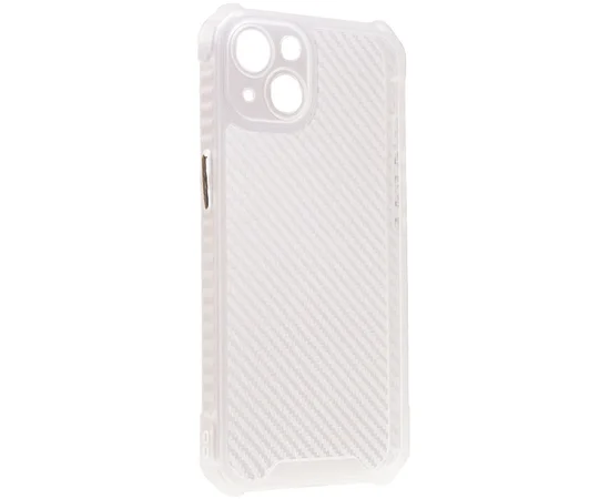 Чехол TPU Ease Carbon color series для Apple iPhone 13 (6.1") Матовый / Прозрачный