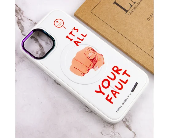 TPU+PC чехол Funny pictures with MagSafe для Apple iPhone 13 (6.1") It's all