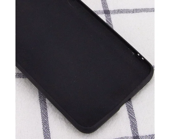 Силиконовый чехол Candy для Apple iPhone 13 (6.1") Черный