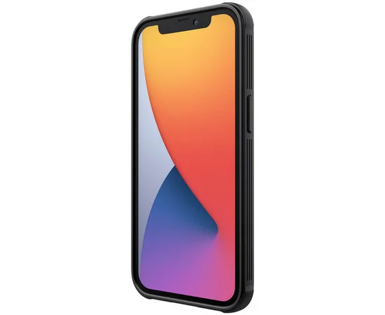 TPU+PC чехол Nillkin Textured Pro для Apple iPhone 13 (6.1") Черный