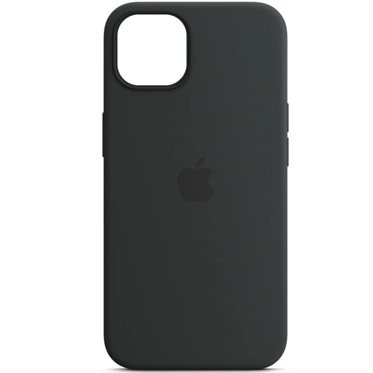 Чехол Silicone case (AAA) full with Magsafe and Animation для Apple iPhone 13 (6.1") Черный / Midnight