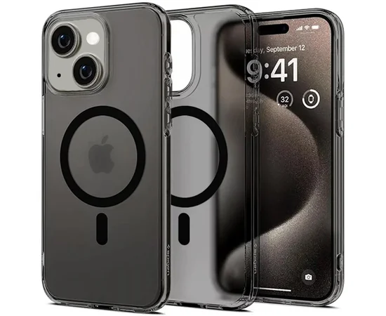 Чохол SGP Black Matte (MagFit) для Apple iPhone 13 (6.1") Black