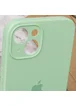 Чехол Silicone Case Full Camera Protective (AA) для Apple iPhone 13 (6.1") Зеленый / Pistachio / PVH