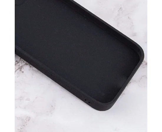 TPU+Glass чехол Matte Candy Full camera для Apple iPhone 13 (6.1") Черный