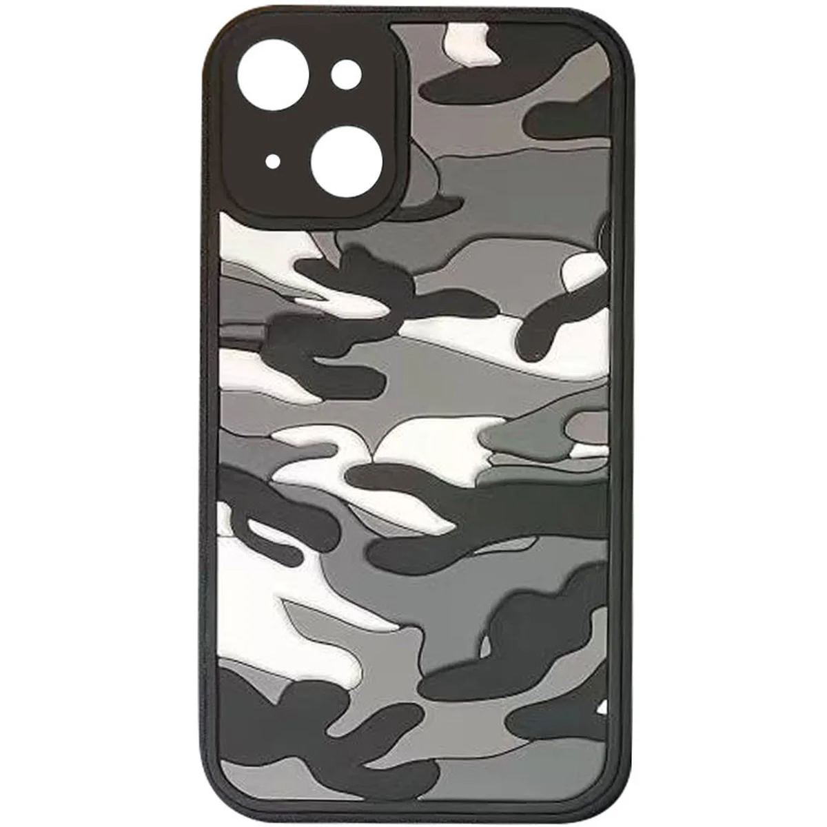Чохол TPU+PC Army Collection для Apple iPhone 13 (6.1") Сірий